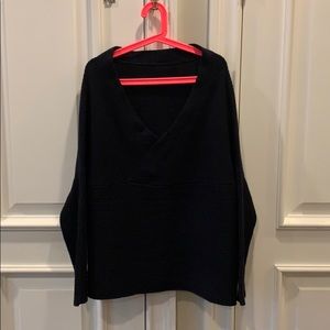 Zara fashion low back sweater